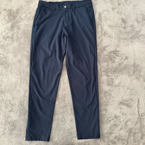 Lululemon Commission Slim Fit Pants Navy Blue Men's size 31 - Picture 1 of 6